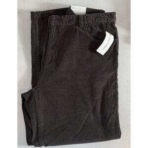 NEW Calvin Klein Pants Corduroy Dark Gray Mens Size 40x30 Straight Fit NWT